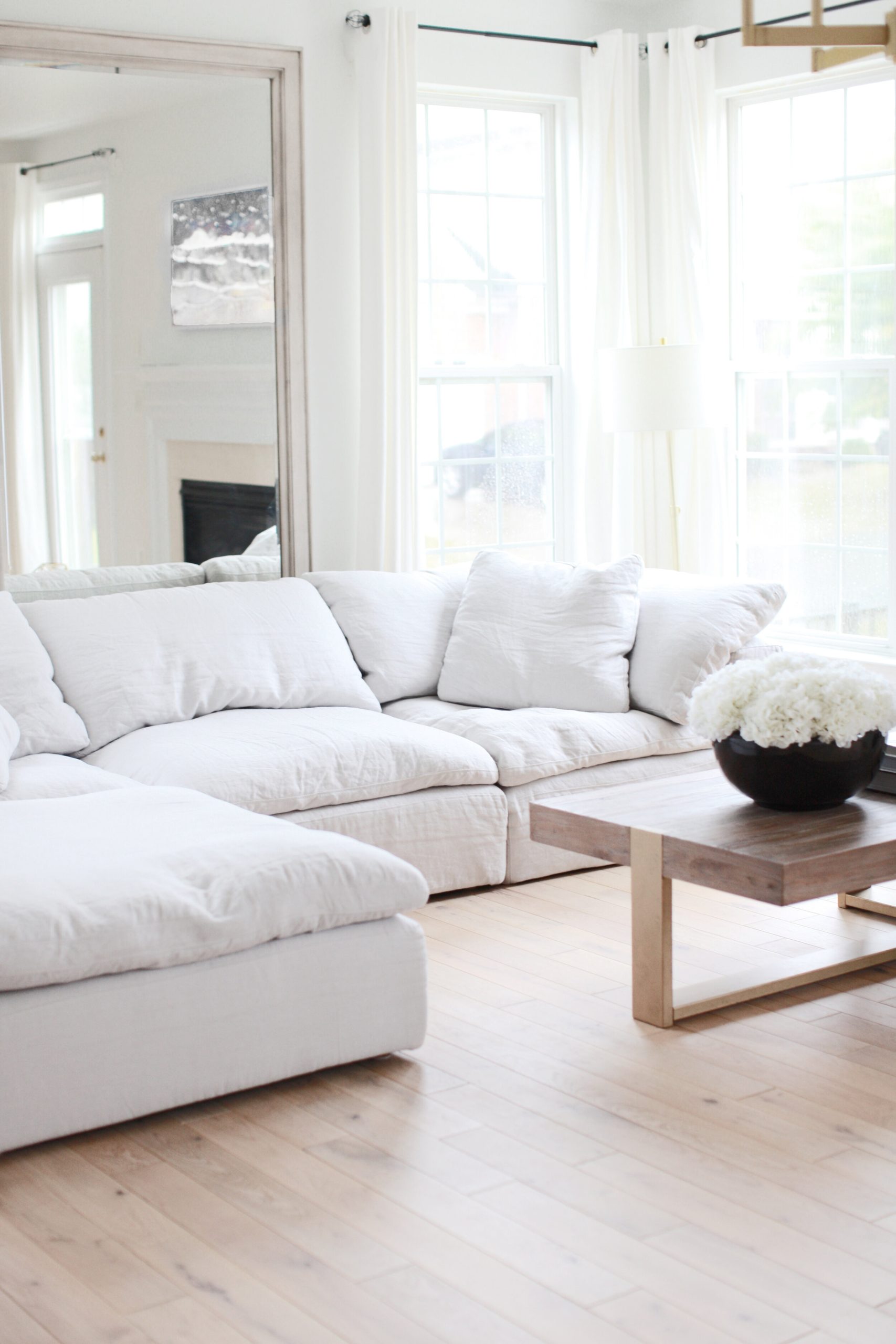 restoration hardware cloud sofa