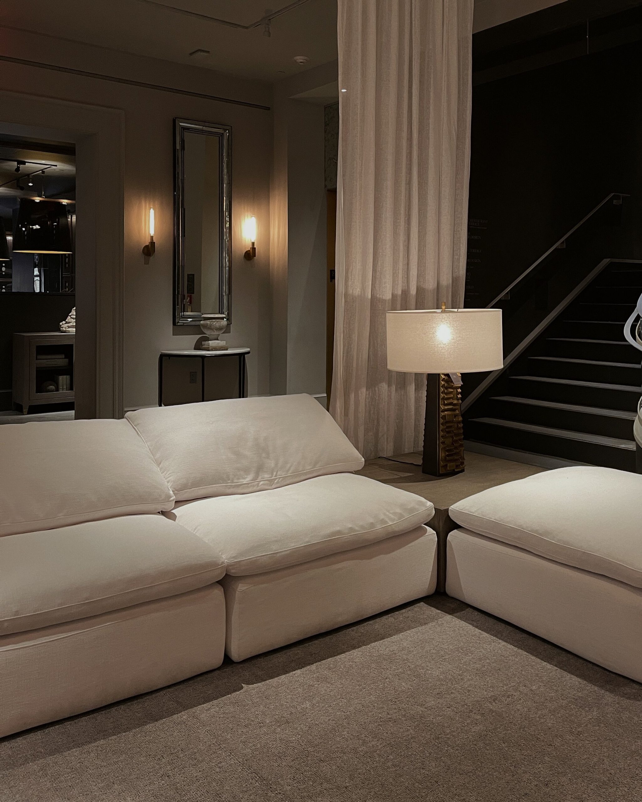 restoration hardware cloud sofa