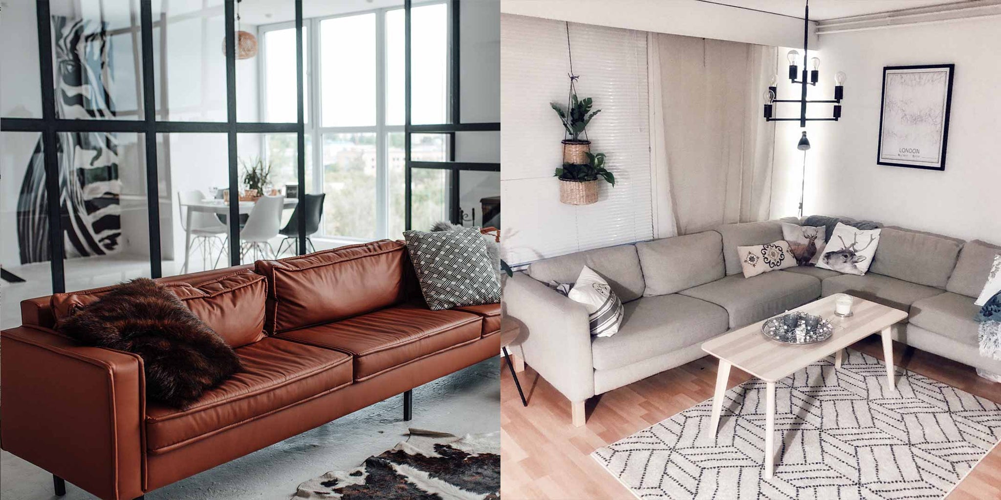 leather vs fabric sofa