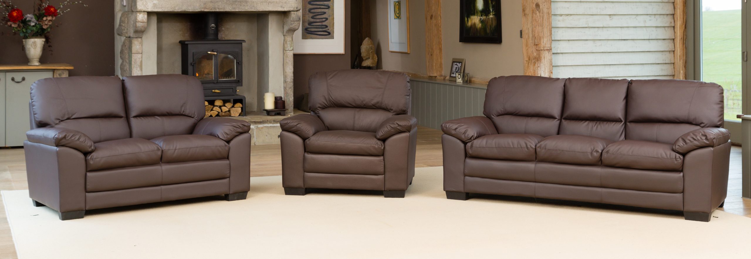 Leather sofa company