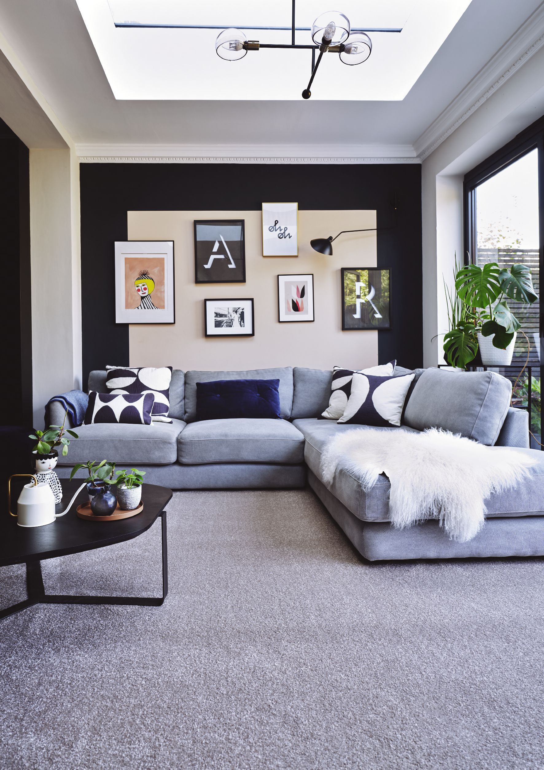 Grey sofa colour scheme ideas