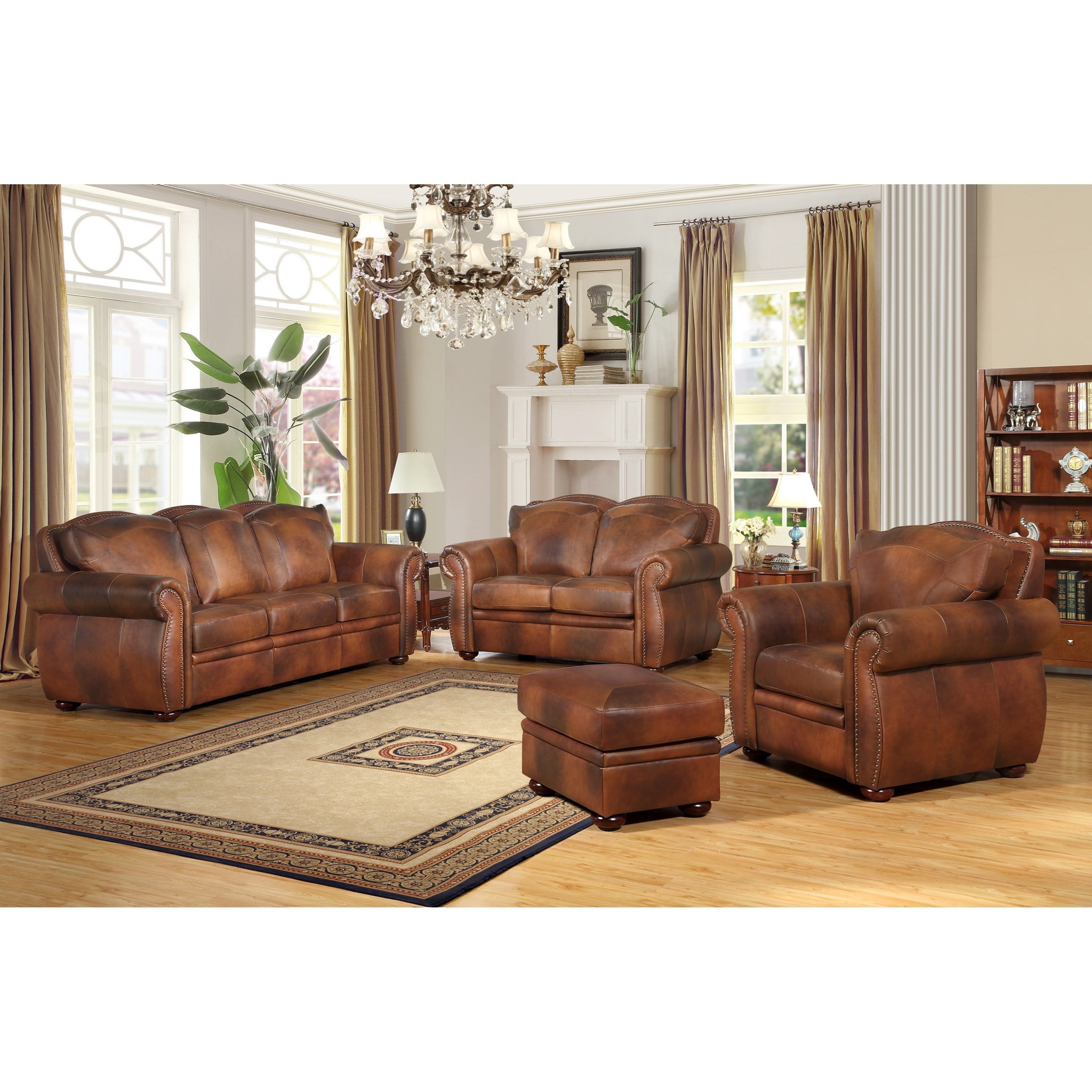 Leather sofa company