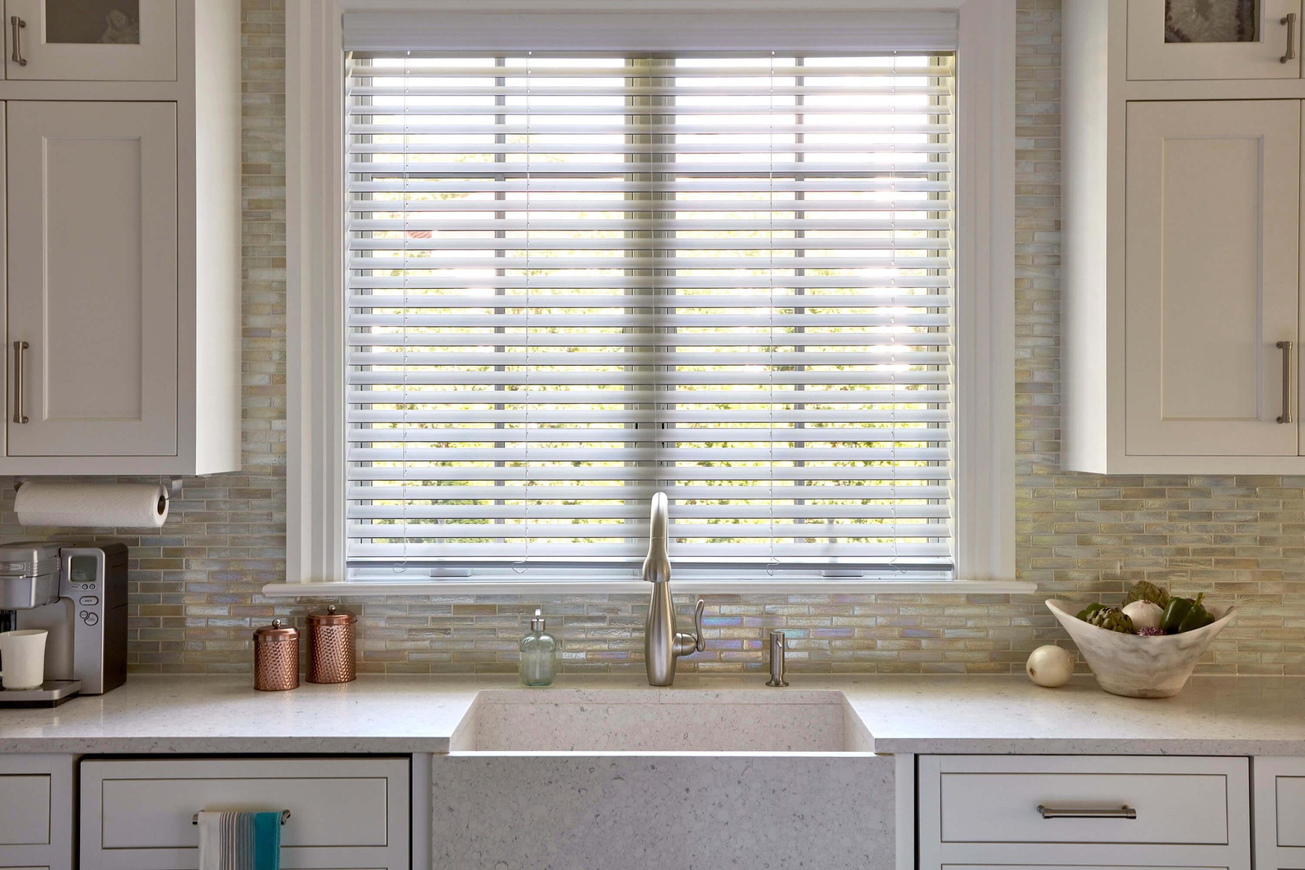 How to clean faux wood blinds