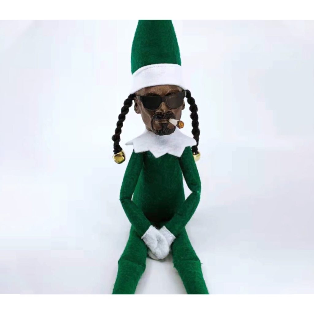 Snoop Dogg elf on the shelf