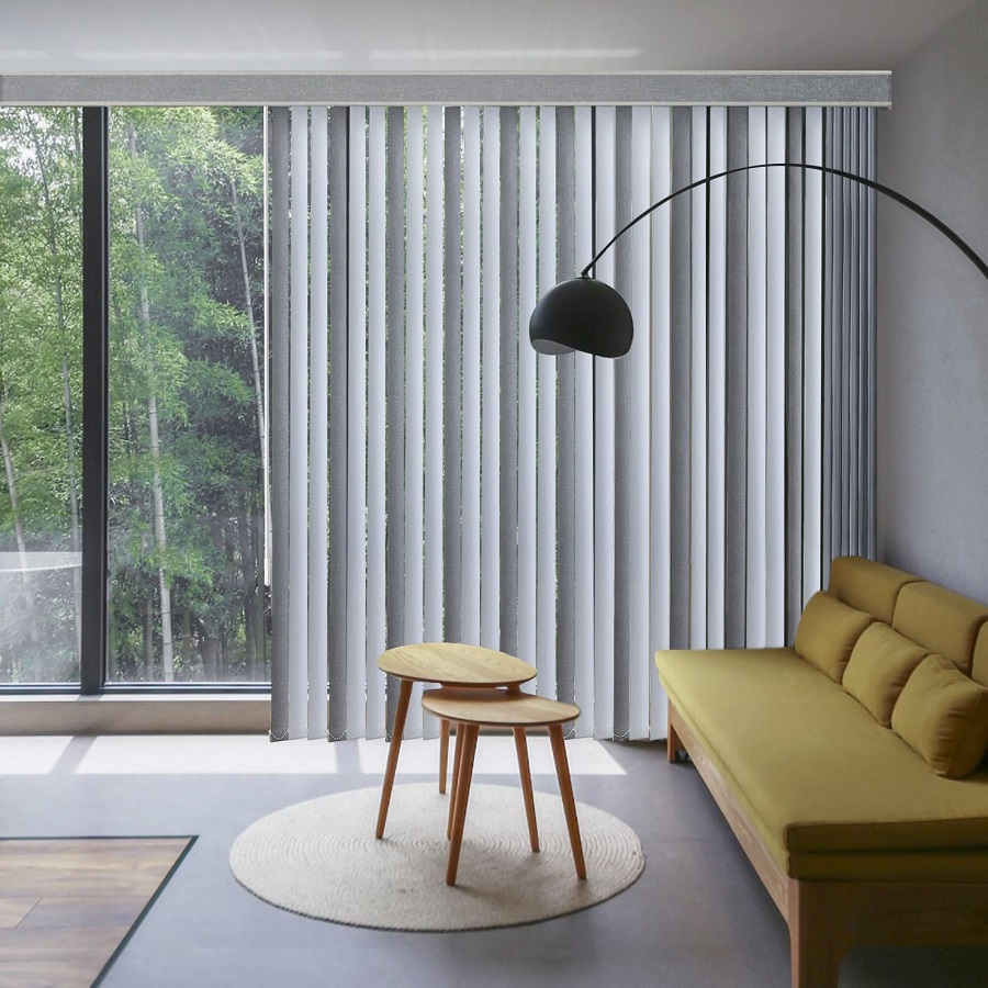 Modern vertical blinds