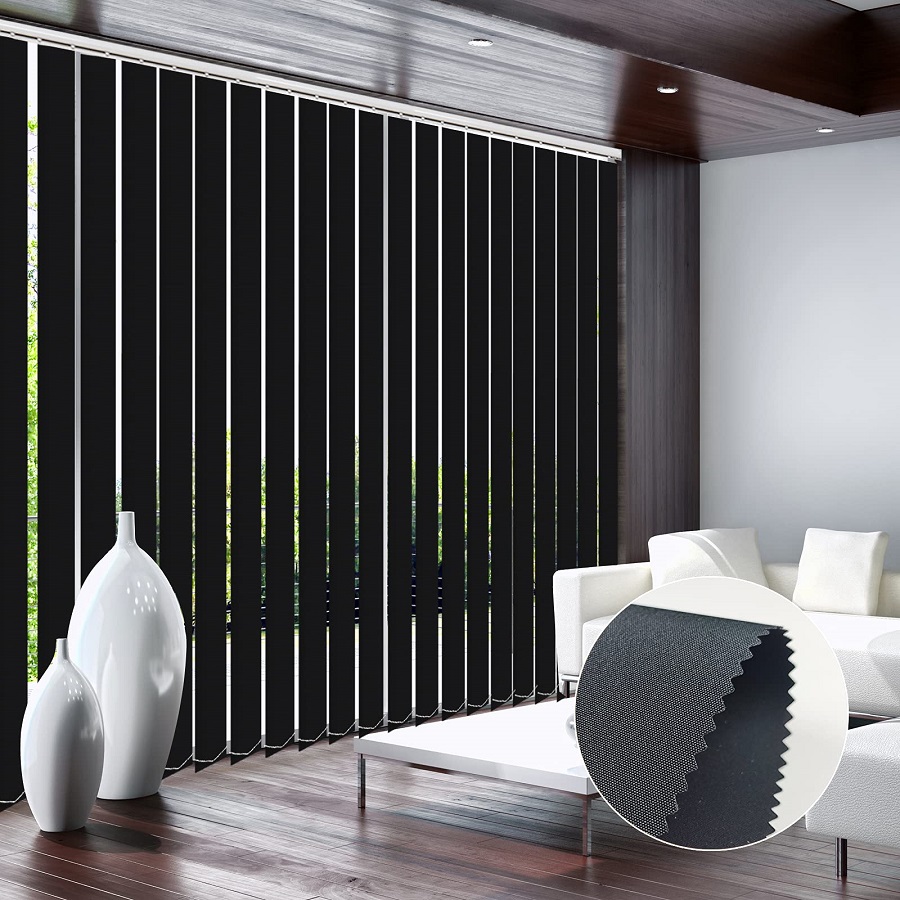 Modern vertical blinds