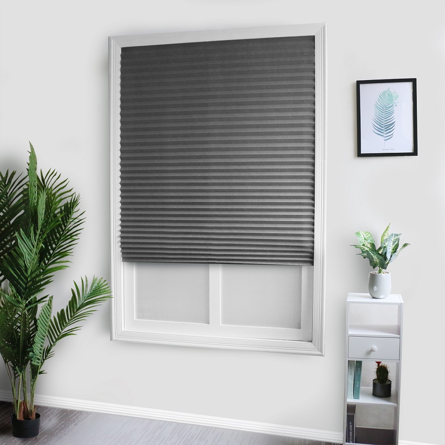 Cordless window blinds