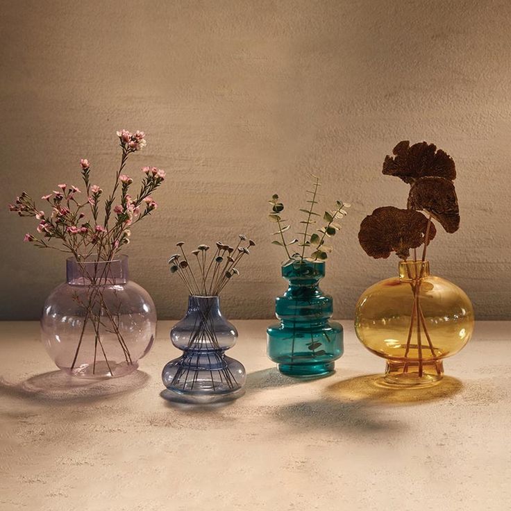 transparent vase