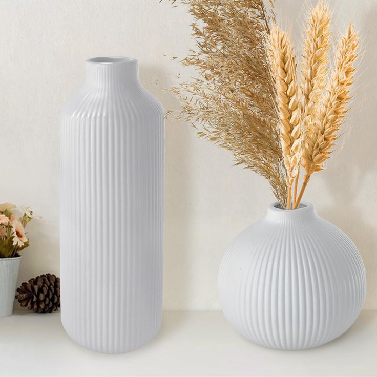 White vase