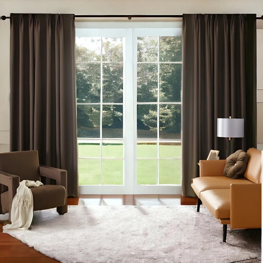 Curtains Over Blinds Ideas