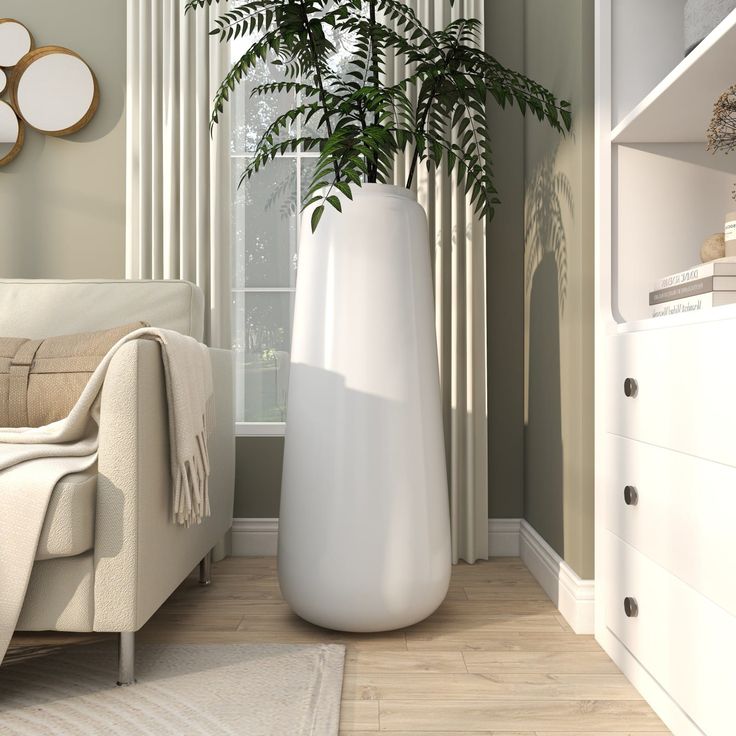 tall floor vases