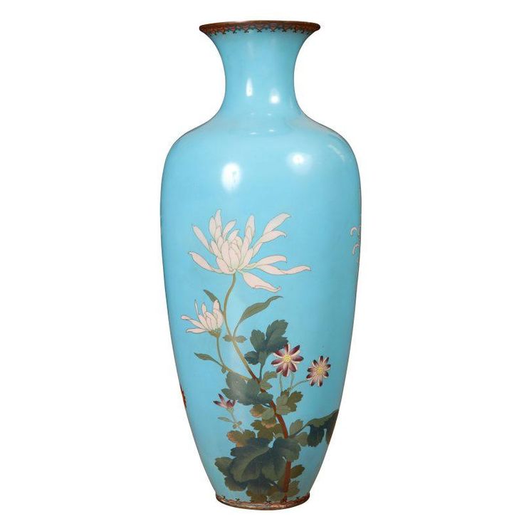 Enamel Superb Cloisonné Vase